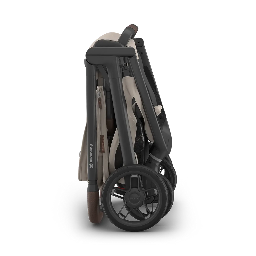 UPPAbaby Kona Mid Size Stroller Baby Strollers Ada | Sandstone Mélange - Image 12