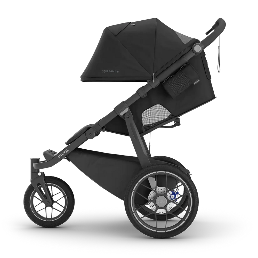 UPPAbaby RidgeV2 James Black | Carbon Frame - Image 2