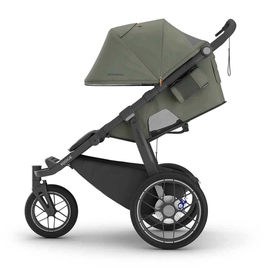 UPPAbaby RidgeV2 Evelyn Meadow Green | Carbon Frame - Image 14