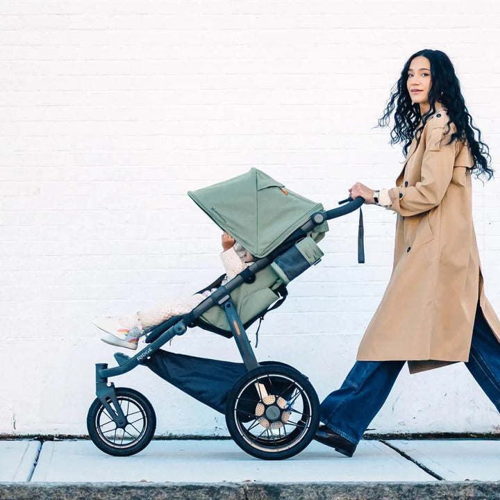 UPPAbaby RidgeV2 Evelyn Meadow Green | Carbon Frame - Image 21