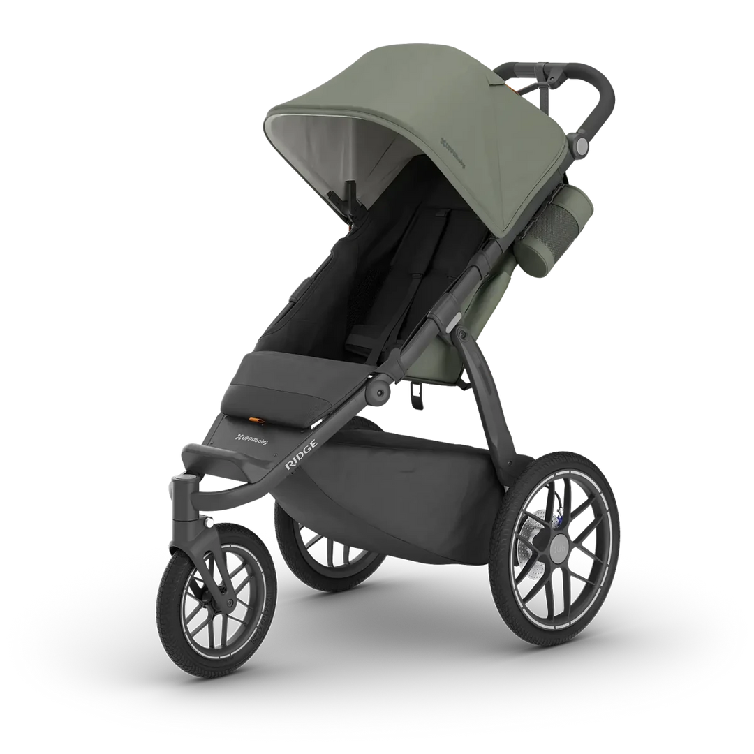 UPPAbaby RidgeV2 Evelyn Meadow Green | Carbon Frame - Image 8