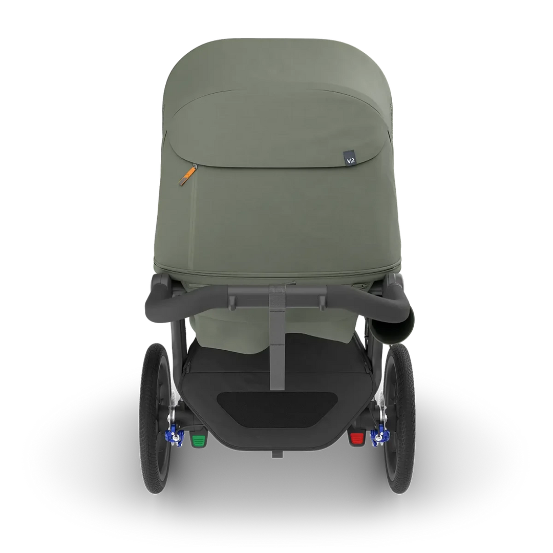 UPPAbaby RidgeV2 Evelyn Meadow Green | Carbon Frame - Image 16