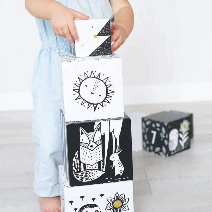 Wee Gallery Nesting Blocks Woodland Numbers
