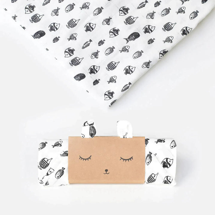 Wee Gallery Organic Muslin Swaddle