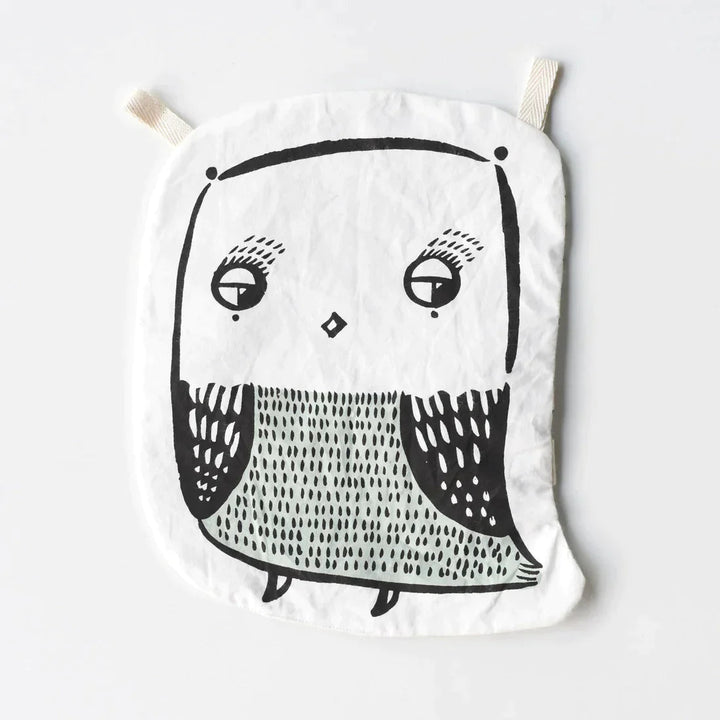 Wee Gallery Owl Crinkle Toy
