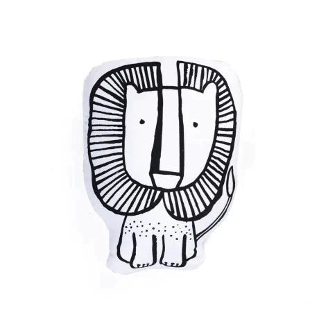 Wee Gallery Wee Gallery Lion Throw Pillow Throw pillows