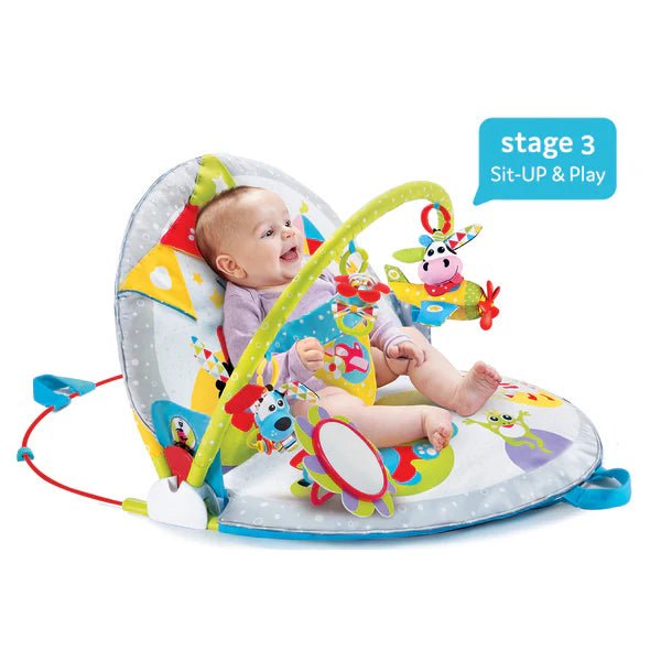 Yookidoo Gymotion Baby Gym Lay to Sit - Up Playmat