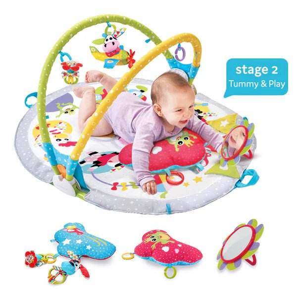 Yookidoo Gymotion Baby Gym Lay to Sit - Up Playmat
