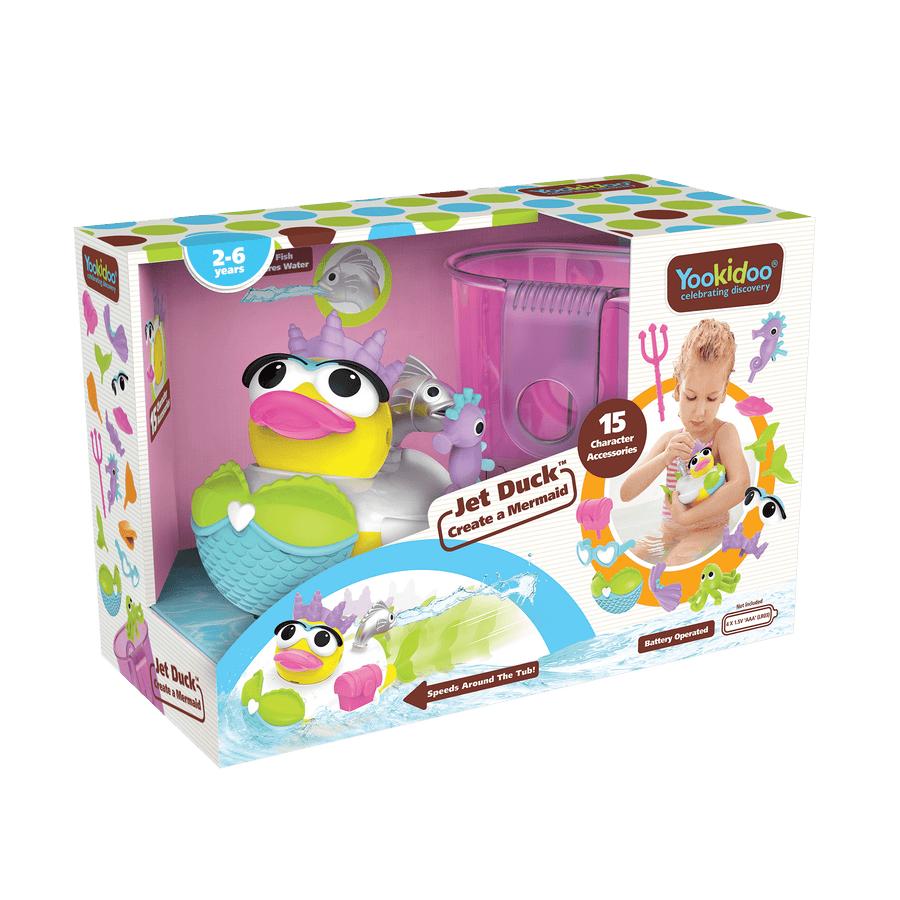 Yookidoo Jet Duck - Create a Mermaid