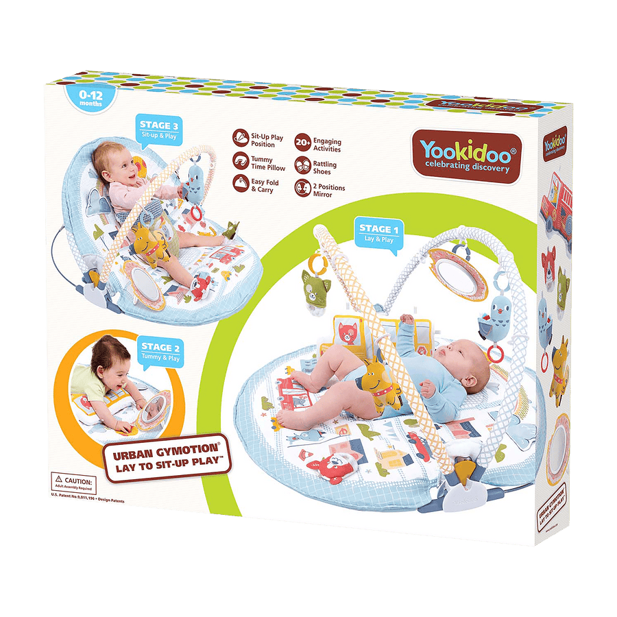 Yookidoo Urban Gymotion Lay to Sit - Up Play