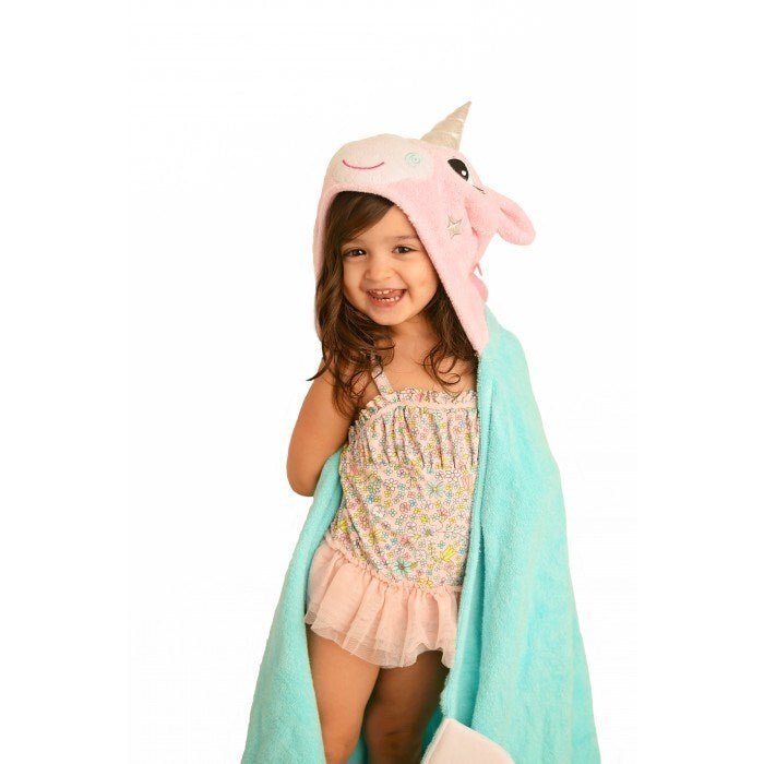 Zoocchini Kids Plush Terry Hooded Bath Towel