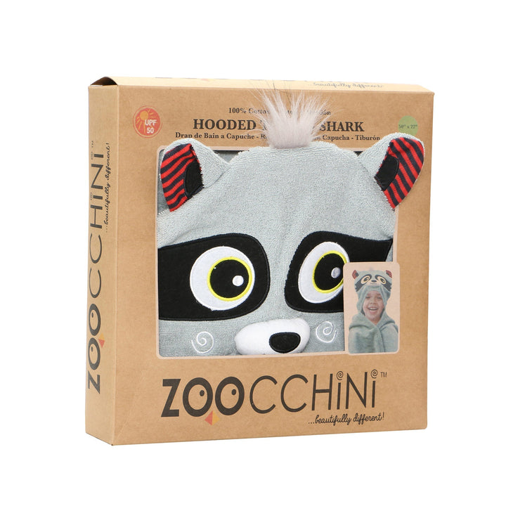 Zoocchini Kids Plush Terry Hooded Bath Towel