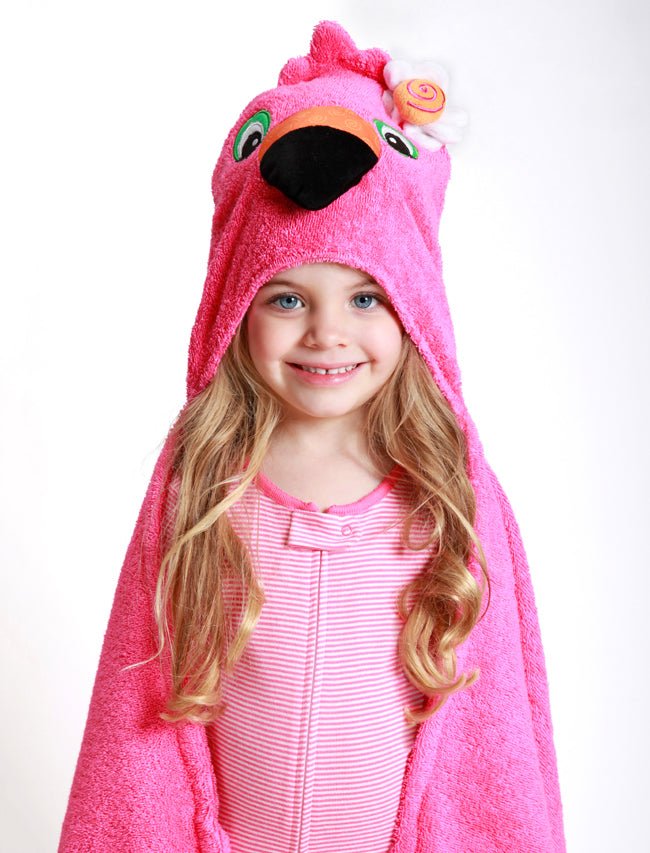 Zoocchini Kids Plush Terry Hooded Bath Towel