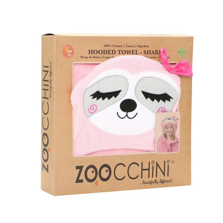 Zoocchini Kids Plush Terry Hooded Bath Towel