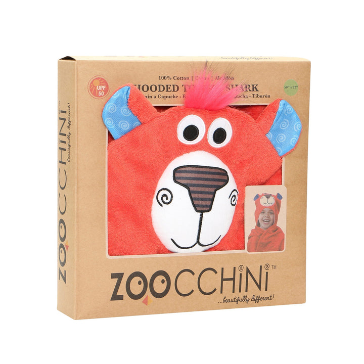 Zoocchini Kids Plush Terry Hooded Bath Towel