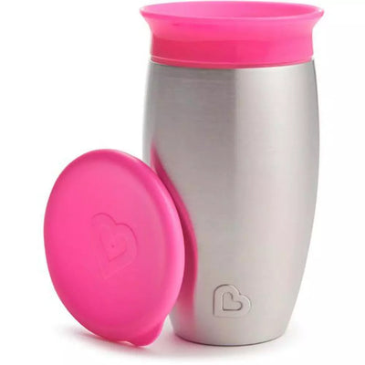 Miracle Stainless Steel 360° Cup Pink