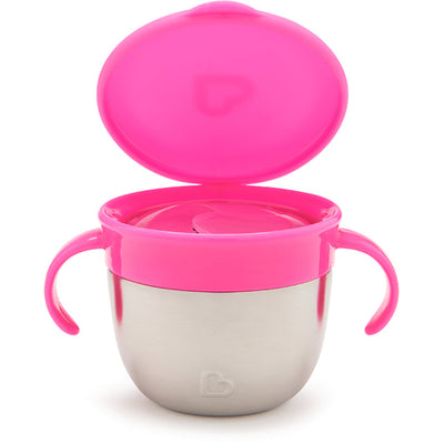 Stainless Snack Catcher Pink