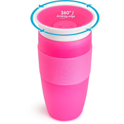 Miracle 360° Sippy Cup, 14 oz Pink