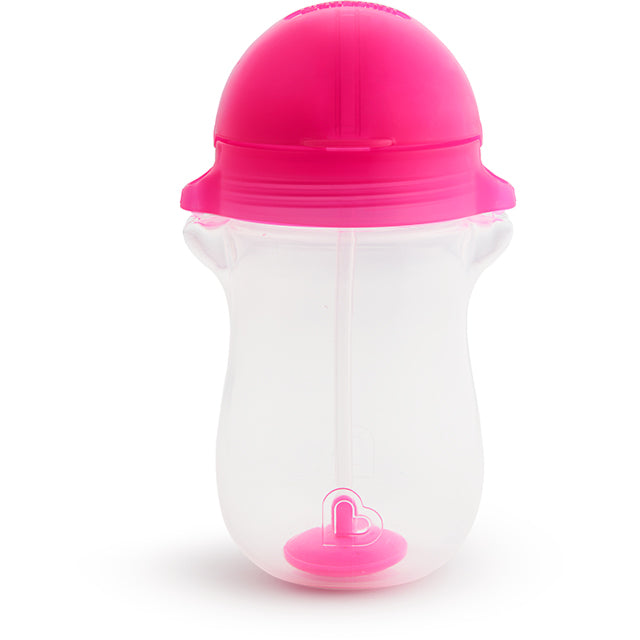 Any Angle™ Click Lock Weighted Straw 10 oz Trainer Cup Pink