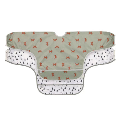 Long Sleeve Bib (2 pcs) - Little Forest - Fox