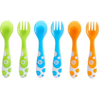 Multi Forks & Spoons 6 Pack