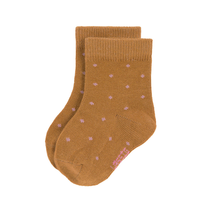 Newborn Socks (3 pcs.), Tiny Farmer Rosewood 0-4m