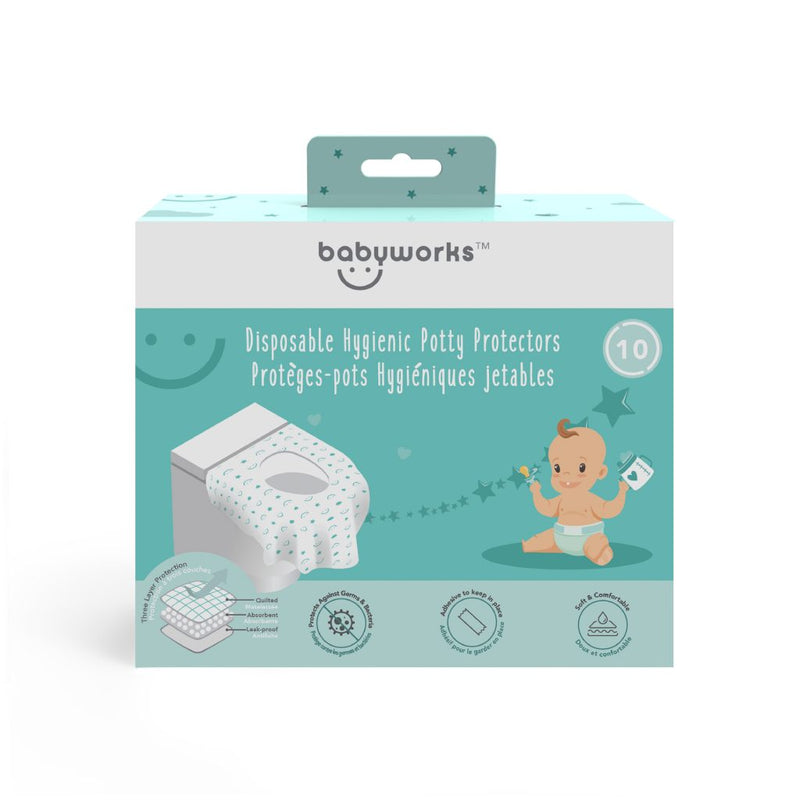 Disposable Hygienic Potty Protectors – 10pk