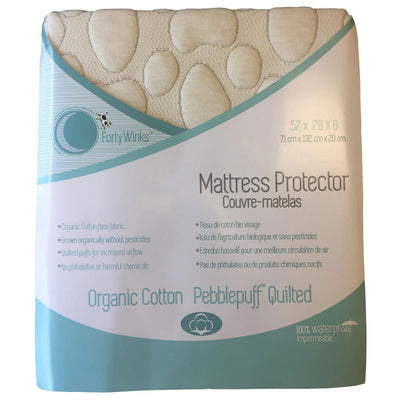 Organic Cotton Crib Mattress Protector