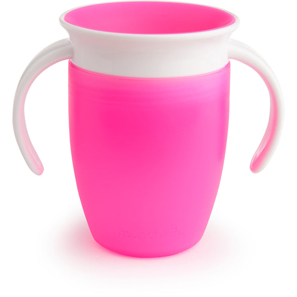 Miracle 360° Trainer Cup, 7 oz -Pink