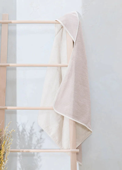 100% Organic Cotton Bath Towel Jasmine Newborn