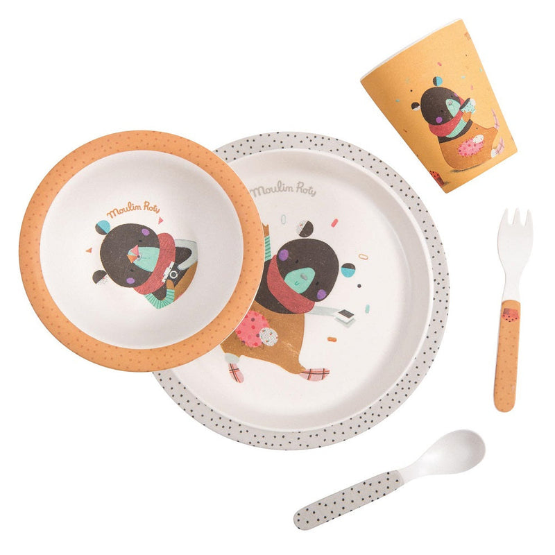 Jolis Trop Beaux - Baby Dish Set