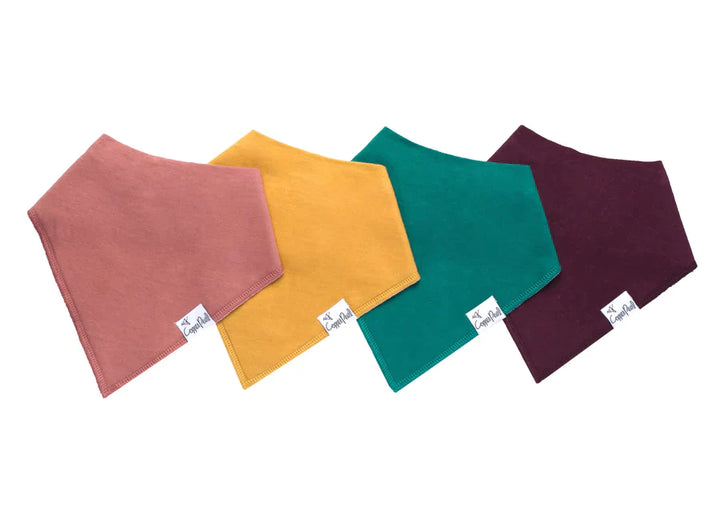 Copper Pearl Bandana Bib 4 Pk