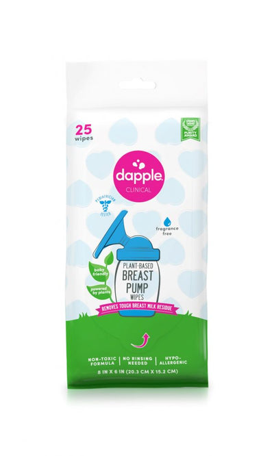 Breast Pump Wipes, Fragrance Free – 25ct