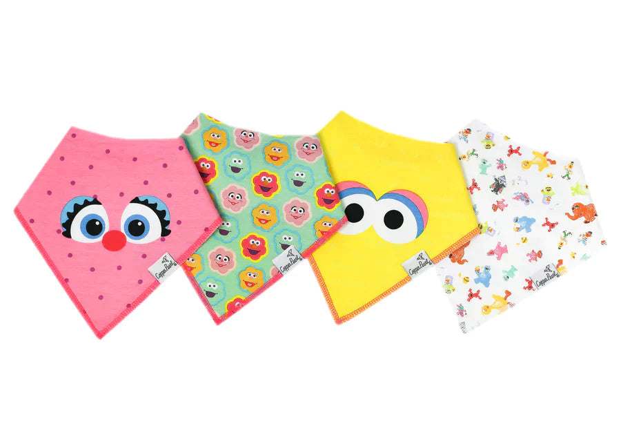 Copper Pearl Bandana Bib 4 Pk