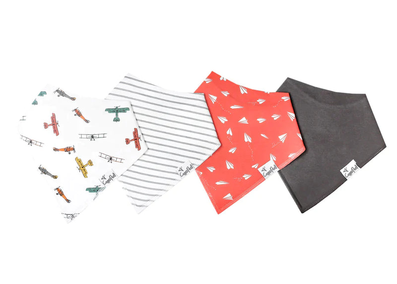 Copper Pearl Bandana Bib 4 Pk