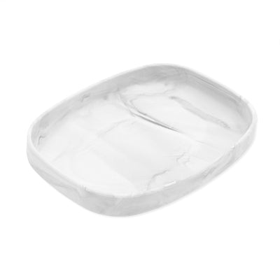 Silicone Grip Tray - Marble