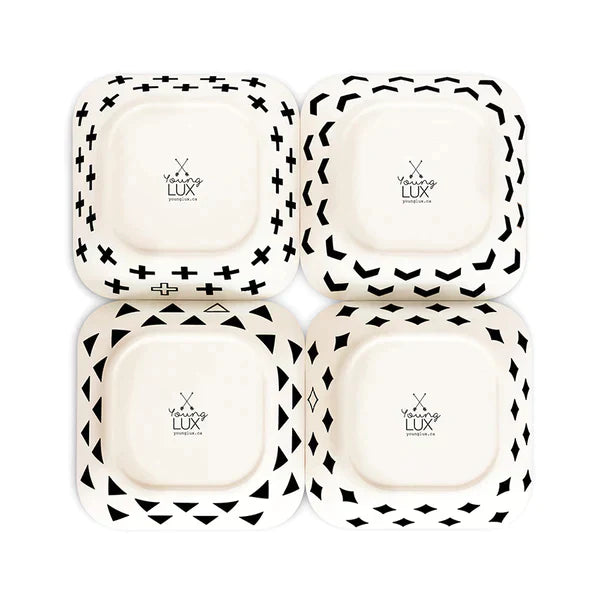 Bamboo Fiber Bowl Set of 4