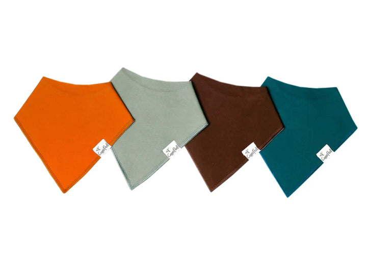 Copper Pearl Bandana Bib 4 Pk