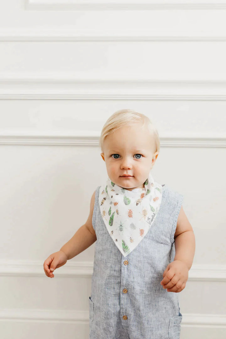 Copper Pearl Bandana Bib 4 Pk