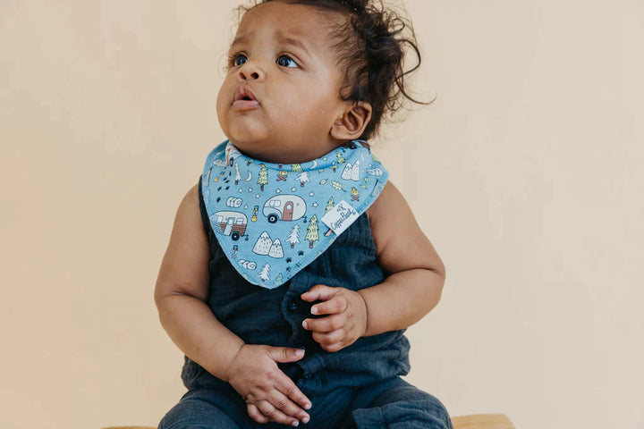 Copper Pearl Bandana Bib 4 Pk