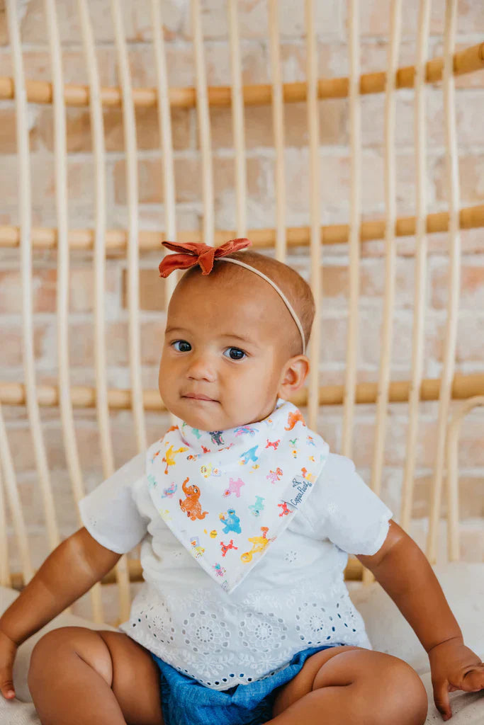 Copper Pearl Bandana Bib 4 Pk