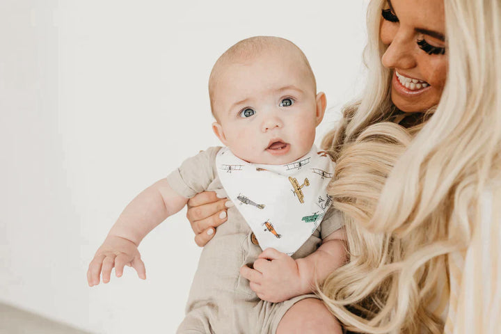 Copper Pearl Bandana Bib 4 Pk