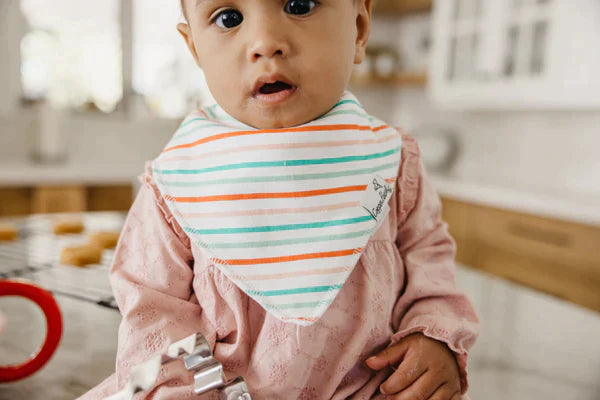 Copper Pearl Bandana Bib 4 Pk