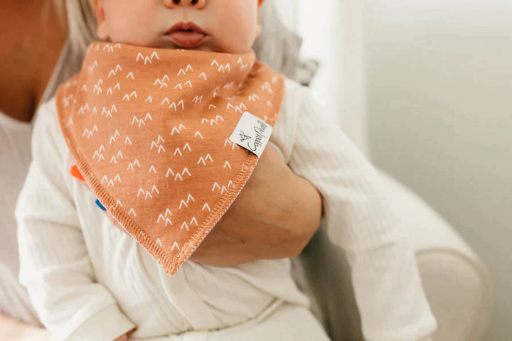 Copper Pearl Bandana Bib 4 Pk