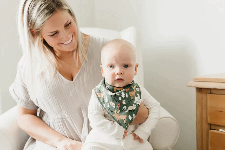 Copper Pearl Bandana Bib 4 Pk