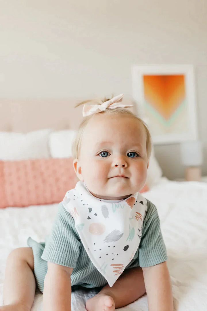 Copper Pearl Bandana Bib 4 Pk