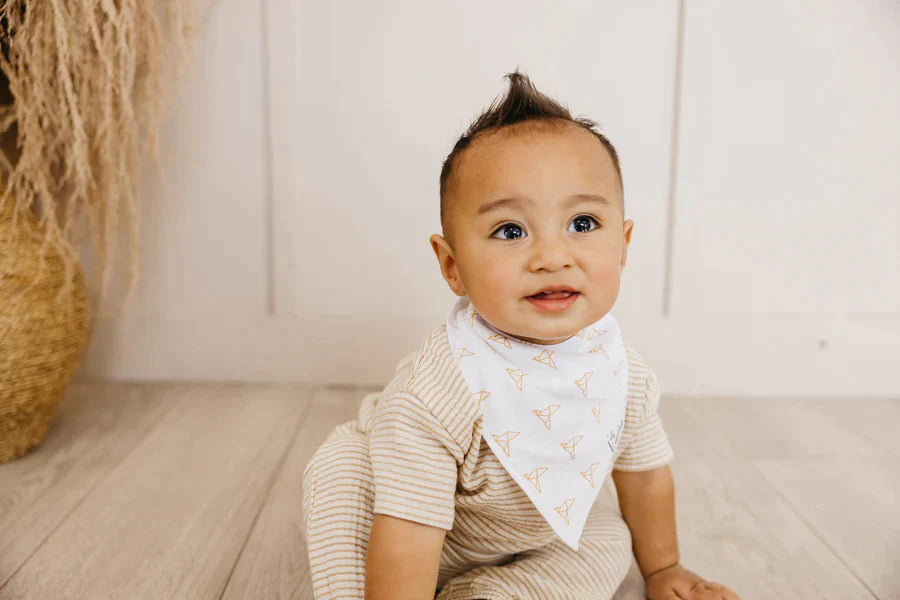 Copper Pearl Bandana Bib 4 Pk