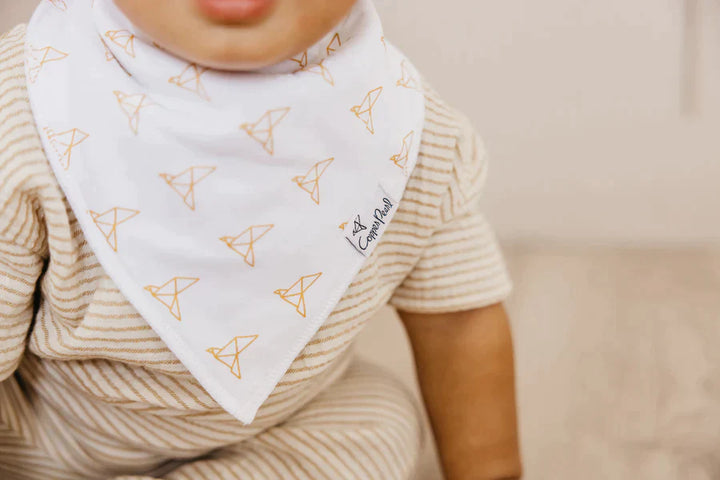 Copper Pearl Bandana Bib 4 Pk