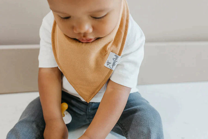 Copper Pearl Bandana Bib 4 Pk