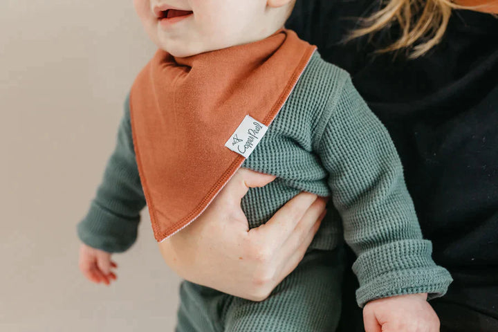 Copper Pearl Bandana Bib 4 Pk